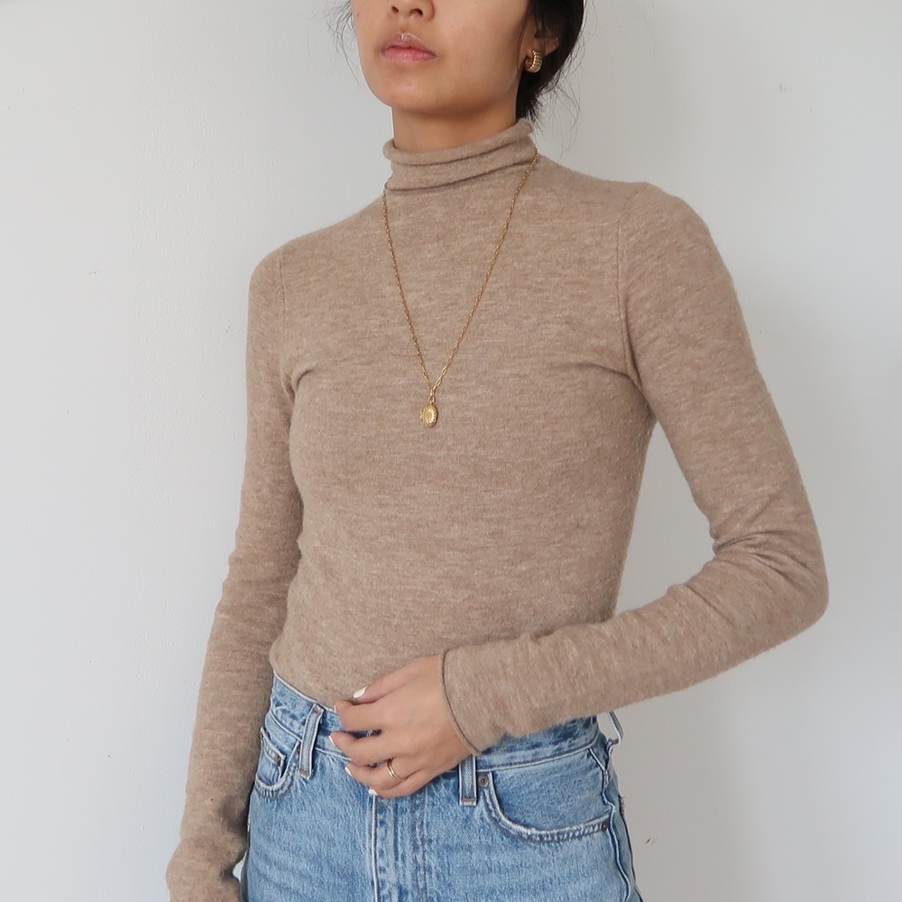 Tan Wilfred darling sweater